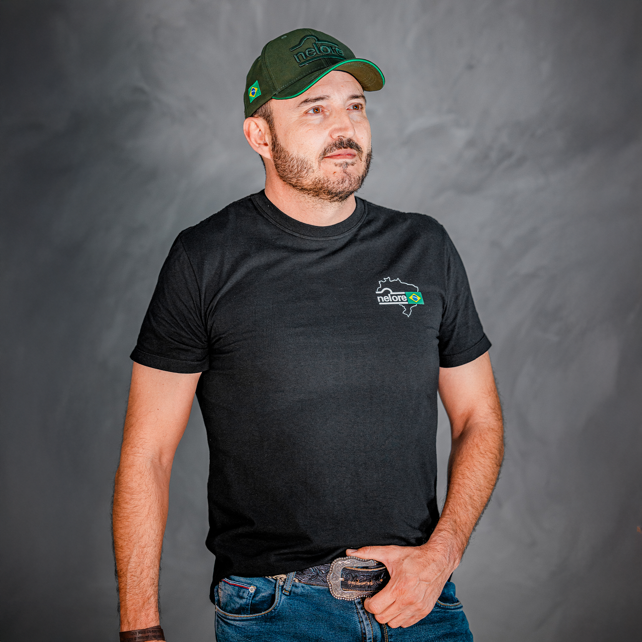 Camiseta Nelore Brasil (Preto)