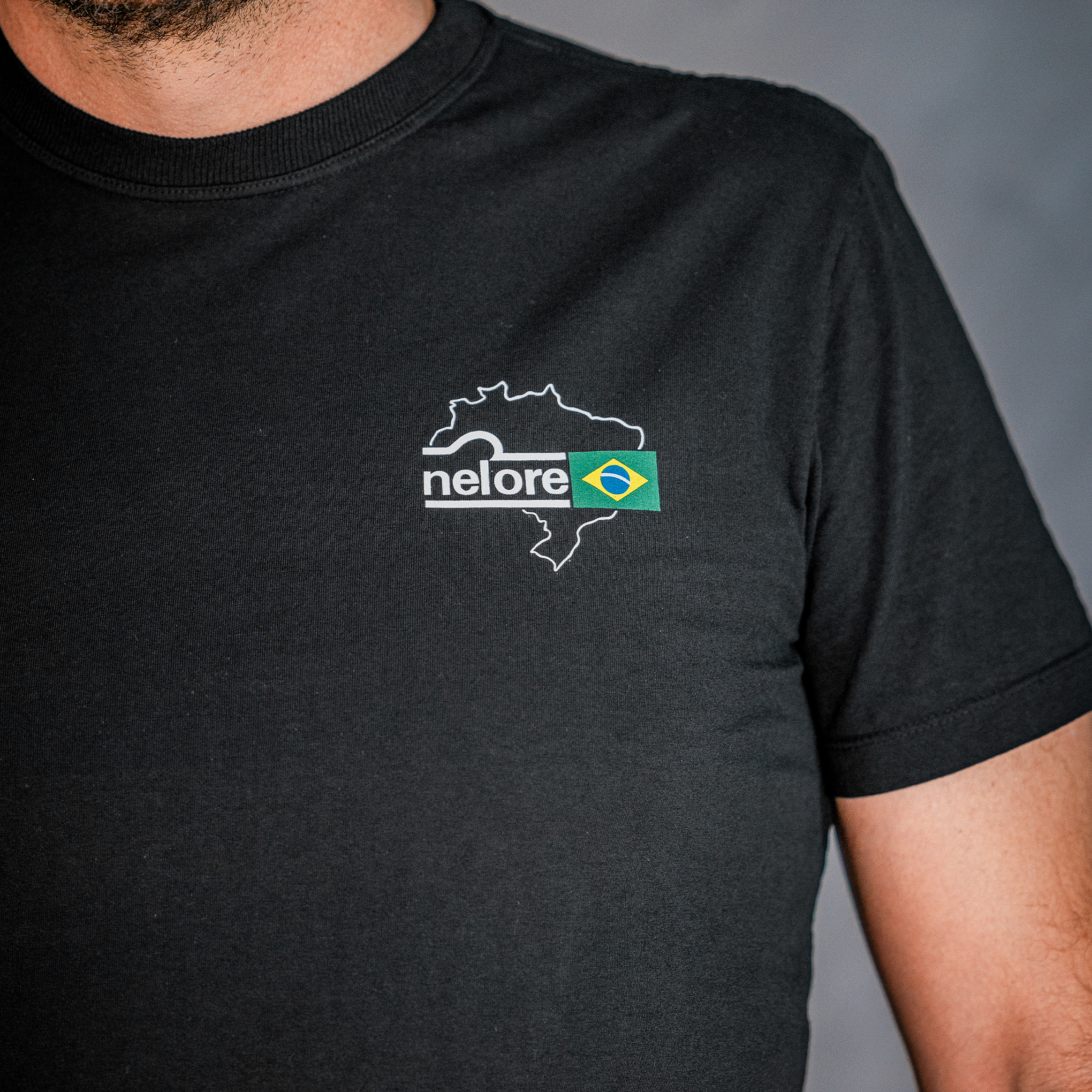 Camiseta Nelore Brasil (Preto)
