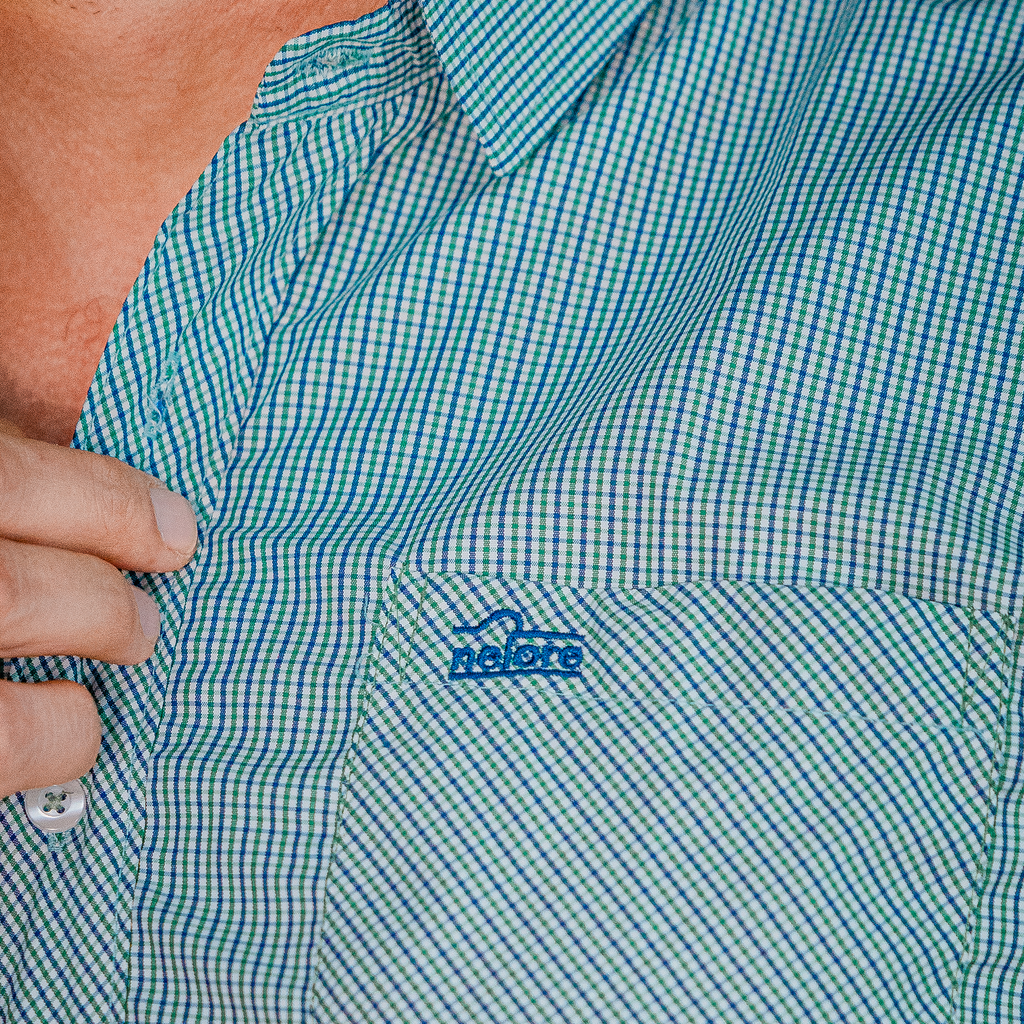Camisa Xadrez Verde ML