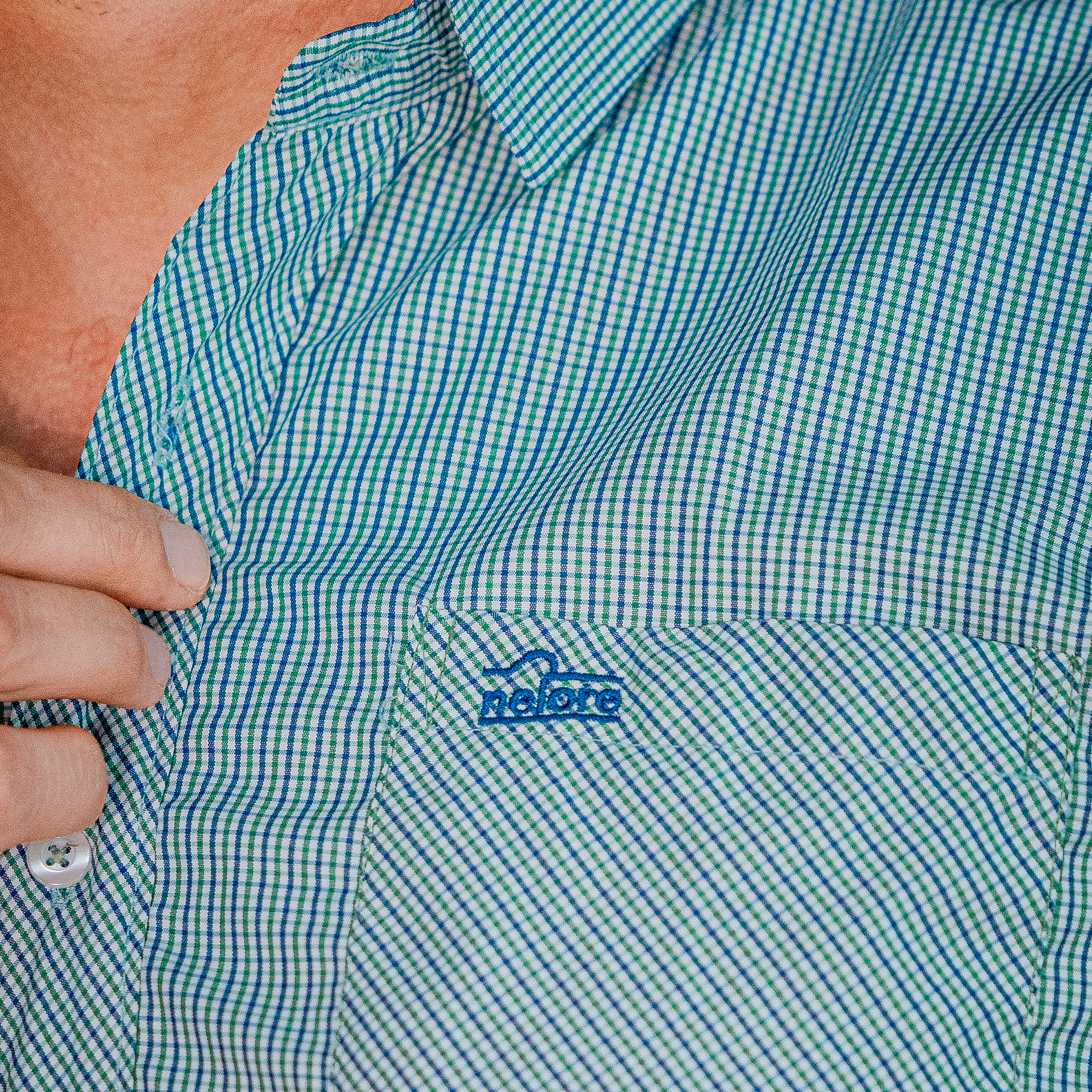 Camisa Xadrez Verde (Manga Longa)